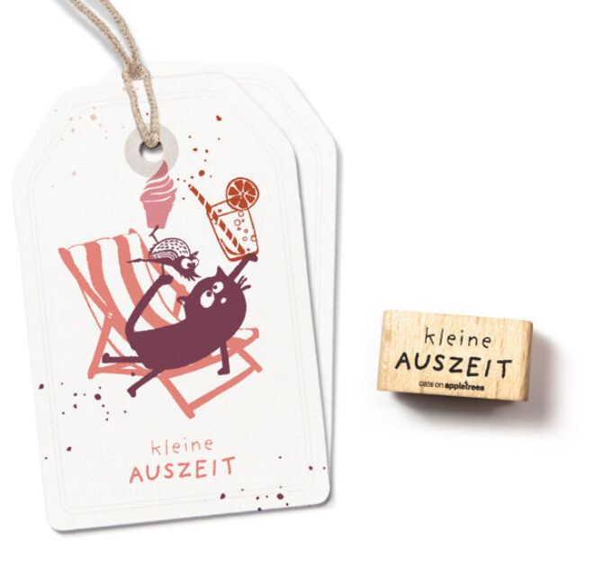 Stempel kleine auszeit Erdbeerpunkt Online Shop Schweiz