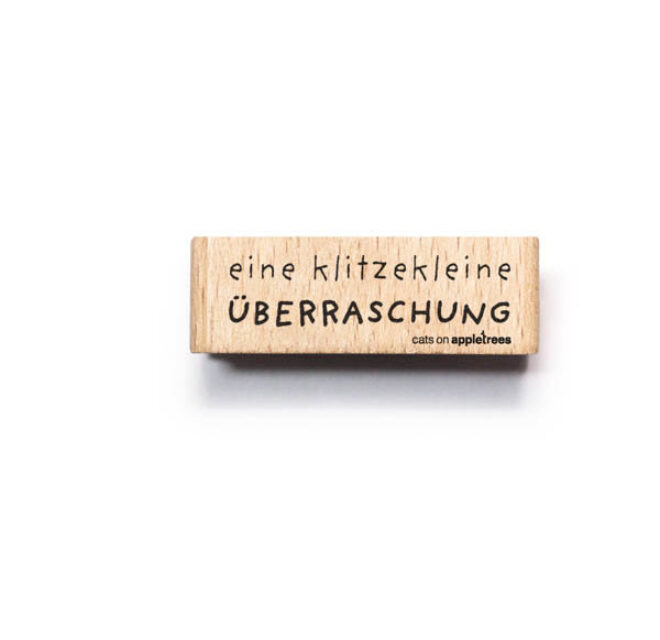 Stempel klitzekleine ueberraschung 2 Erdbeerpunkt Online Shop Schweiz