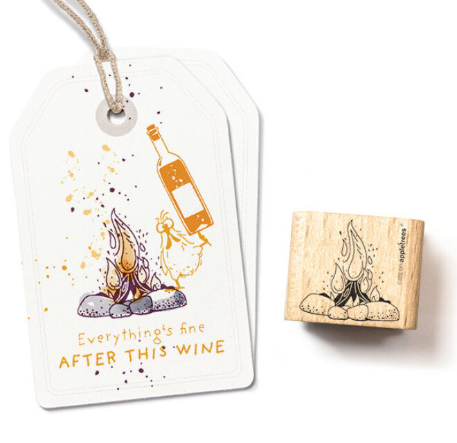 Stempel lagerfeuer 1 Erdbeerpunkt Online Shop Schweiz
