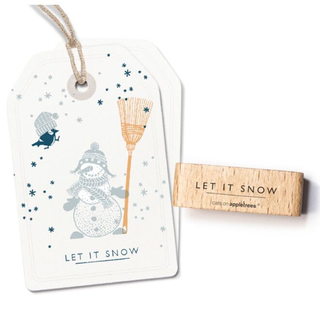 Stempel let it snow 1 27814 Erdbeerpunkt Online Shop Schweiz