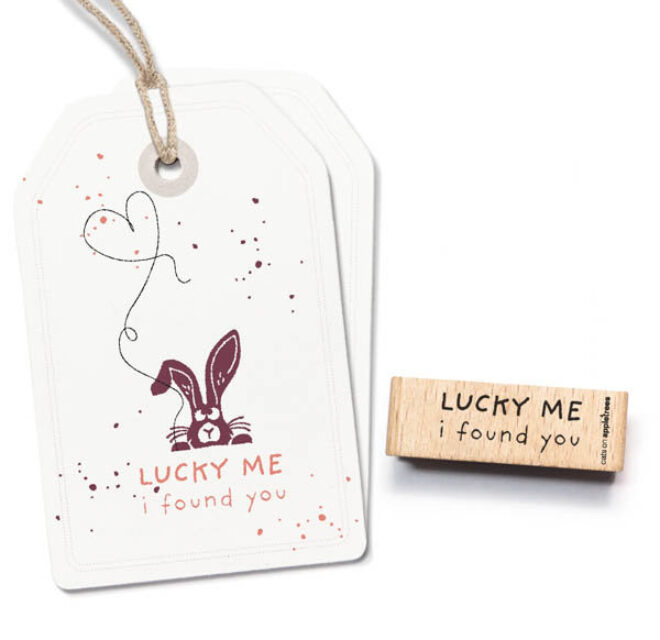 Stempel lucky me Erdbeerpunkt Online Shop Schweiz