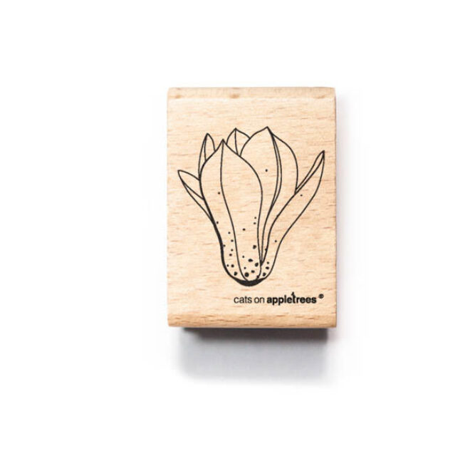 Stempel magnolienbluete outline 2 geschlossen 2 Erdbeerpunkt Online Shop Schweiz