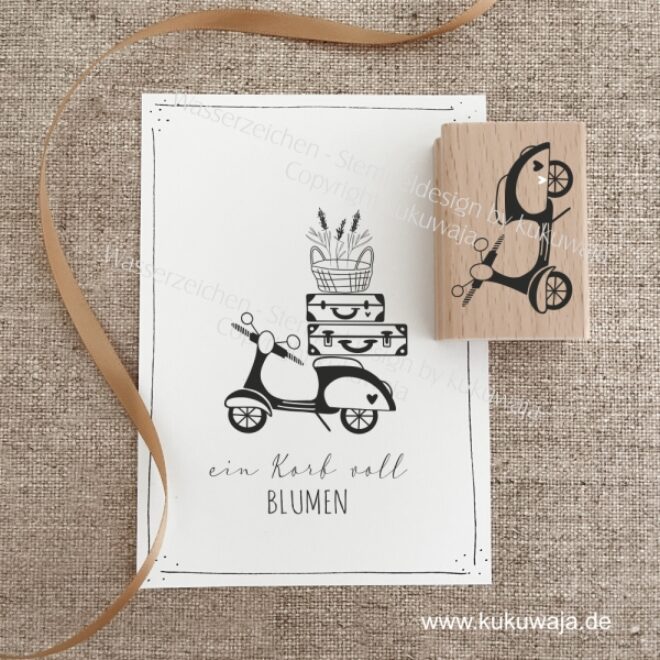Stempel motorroller 10371 0 Erdbeerpunkt Online Shop Schweiz