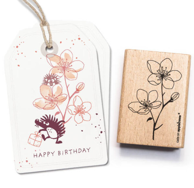 Stempel obstbluetenzweig Erdbeerpunkt Online Shop Schweiz
