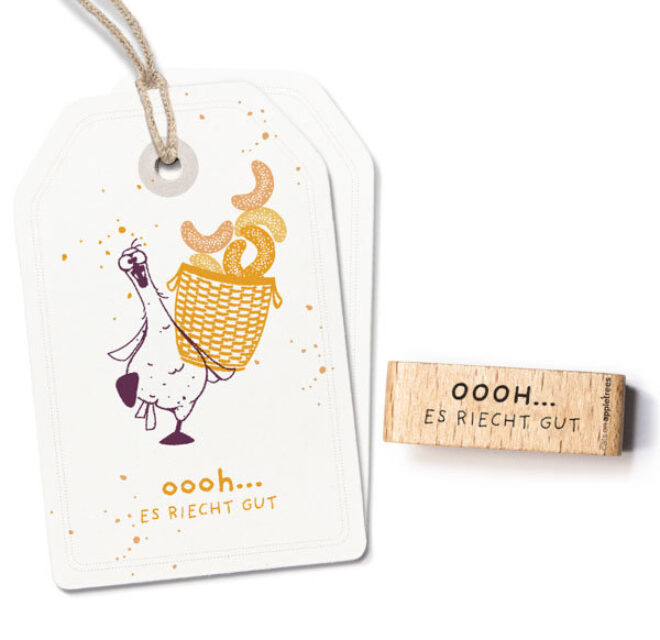 Stempel oooh es riecht gut 28173 Erdbeerpunkt Online Shop Schweiz