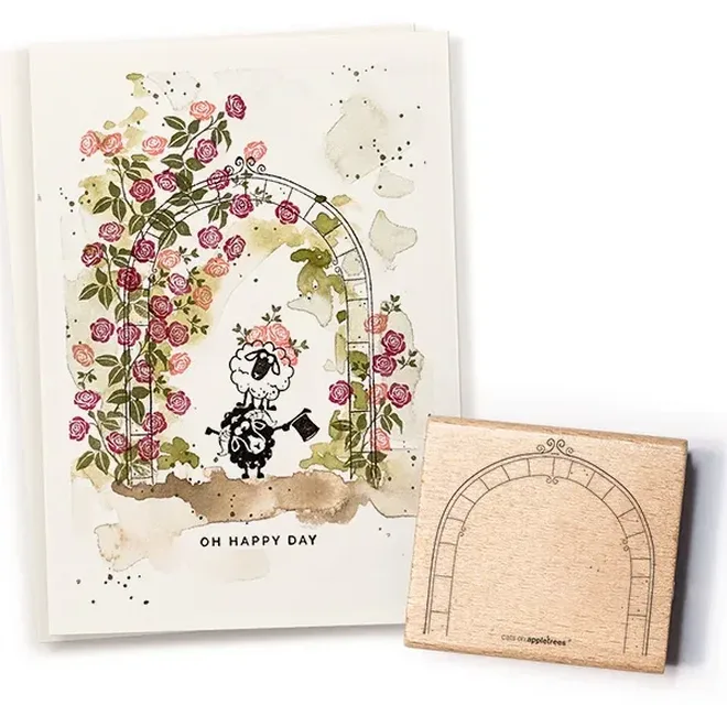 Stempel rankbogen rosenbogen Erdbeerpunkt Online Shop Schweiz