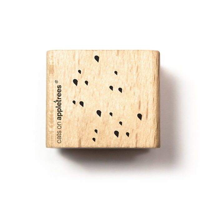 Stempel regentropfen 2 Erdbeerpunkt Online Shop Schweiz