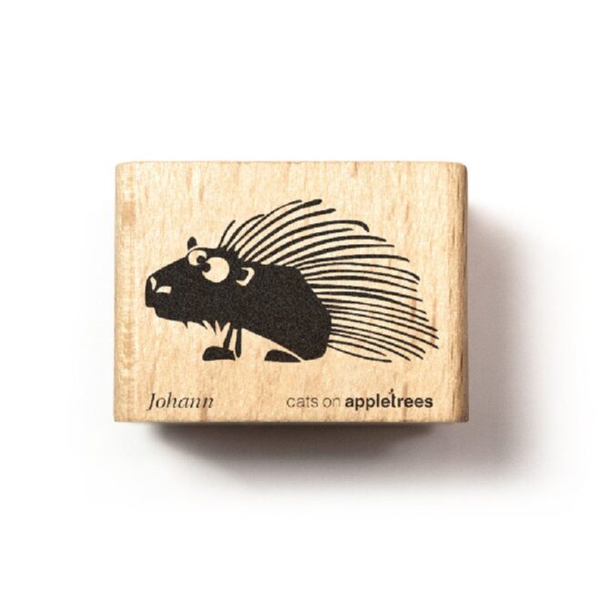 Stempel stachelschwein johann Erdbeerpunkt Online Shop Schweiz