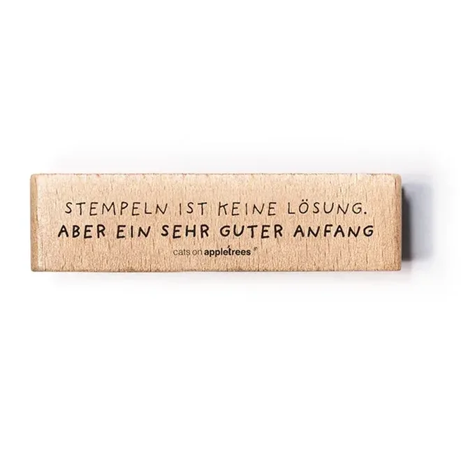 Stempel stempeln ist keine loesung2 Erdbeerpunkt Online Shop Schweiz