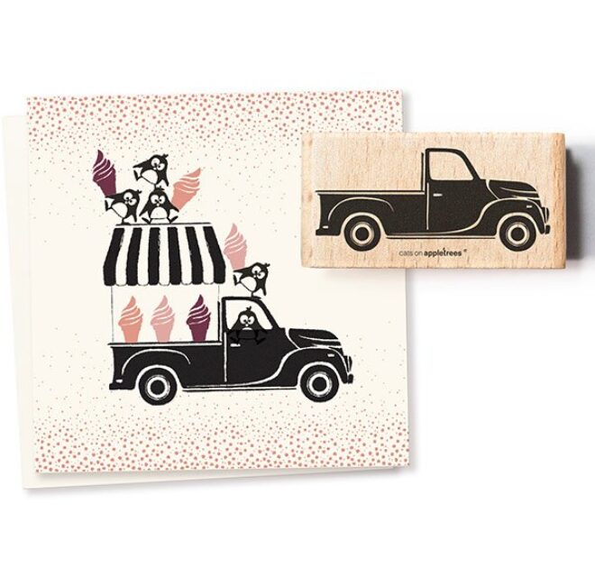 Stempel truck Erdbeerpunkt Online Shop Schweiz