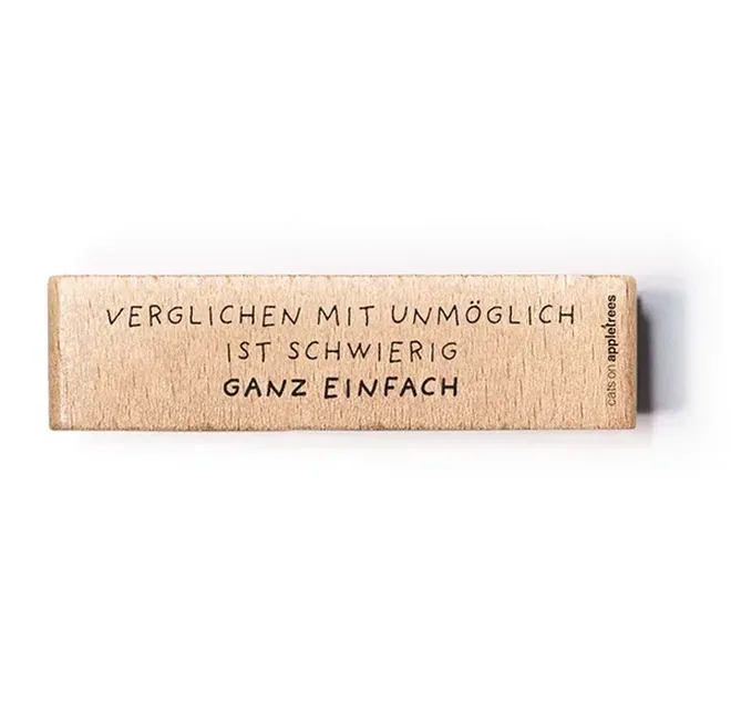 Stempel verglichen mit unmoeglich2 Erdbeerpunkt Online Shop Schweiz