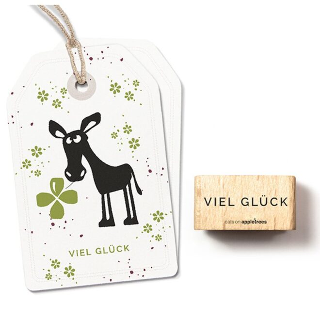 Stempel viel glueck Erdbeerpunkt Online Shop Schweiz