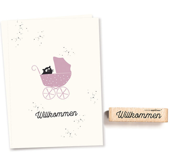 Stempel willkommen Erdbeerpunkt Online Shop Schweiz