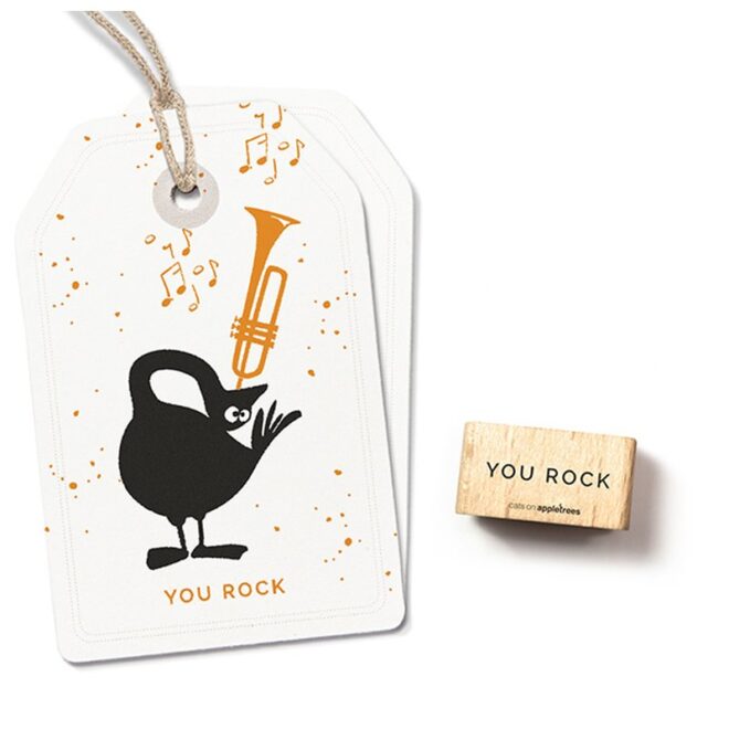Stempel you rock Erdbeerpunkt Online Shop Schweiz