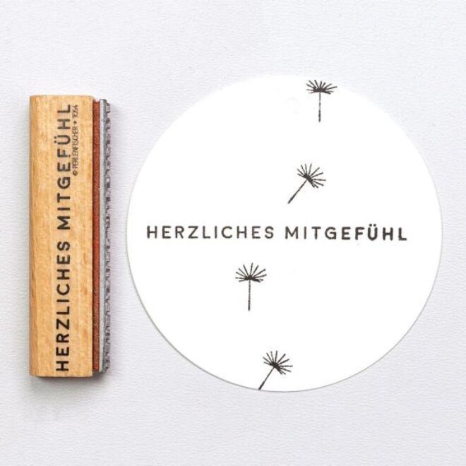 T054 herzliches mitgefuehl perlenfischer stempel 01 jpg 1 Erdbeerpunkt Online Shop Schweiz