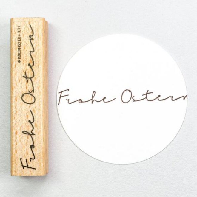 T077 frohe ostern perlenfischer stempel 01 jpg Erdbeerpunkt Online Shop Schweiz