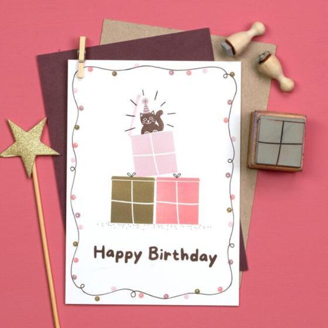 T088 happy birthday7 perlenfischer stempel 02 jpg Erdbeerpunkt Online Shop Schweiz