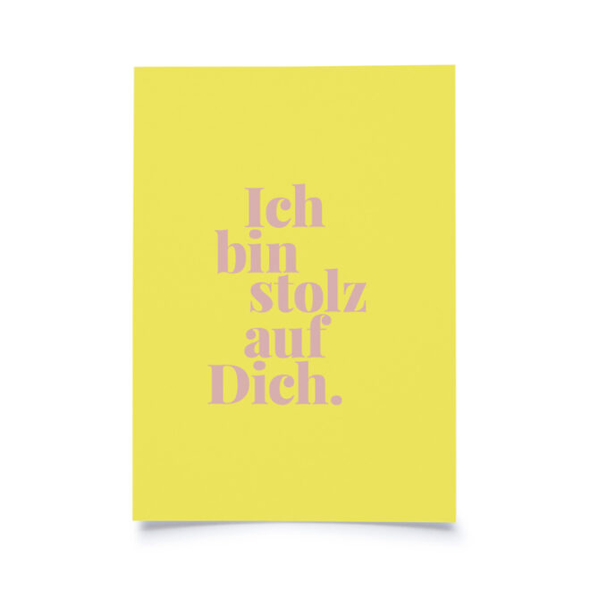 Tadah ich bin stolz auf dich Erdbeerpunkt Online Shop Schweiz