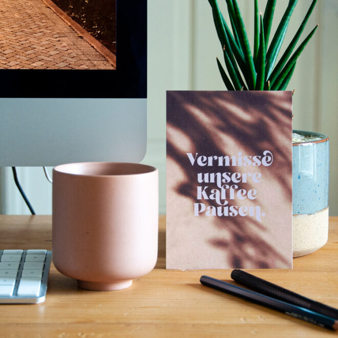 Vermisse unsere kaffeepausen b Erdbeerpunkt Online Shop Schweiz