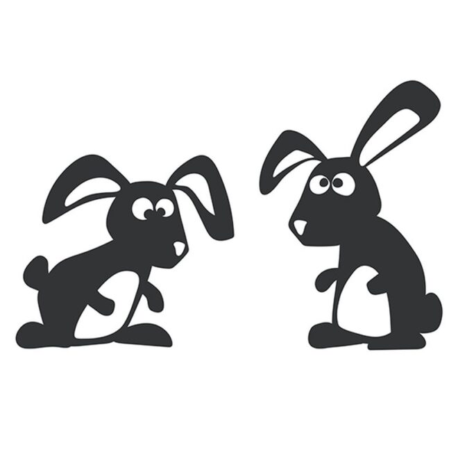 Wandsticker m hasen fynn fiete 2 Erdbeerpunkt Online Shop Schweiz