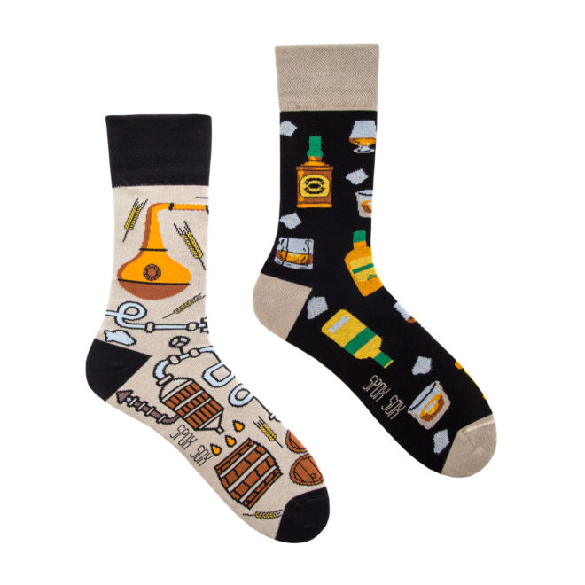 Whisky kolorowe skarpetki Spox Sox Erdbeerpunkt Online Shop Schweiz