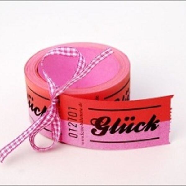 0000088 wertmarken gluck rot Erdbeerpunkt Online Shop Schweiz