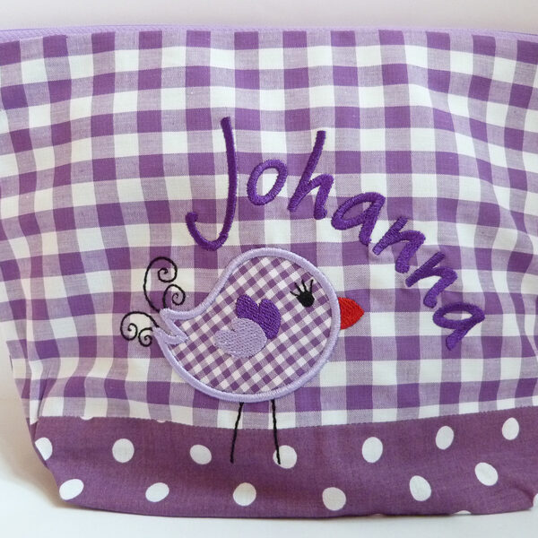 0000498 necessaire vogelchen lila Erdbeerpunkt Online Shop Schweiz