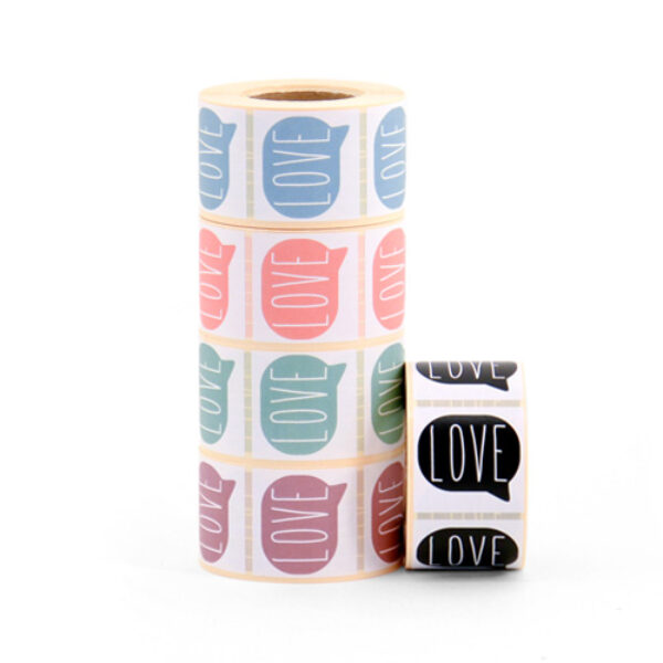 0000791 aufkleber love schwarz Erdbeerpunkt Online Shop Schweiz