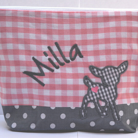 0000896 necessaire reh rosa karo Erdbeerpunkt Online Shop Schweiz