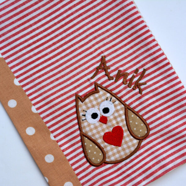 0001060 gesundheitsheft hulle eule beige rot Erdbeerpunkt Online Shop Schweiz