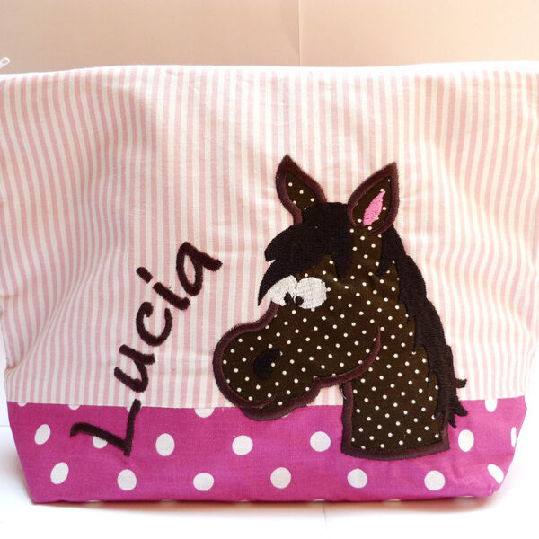 0001214 necessaire pferd Erdbeerpunkt Online Shop Schweiz