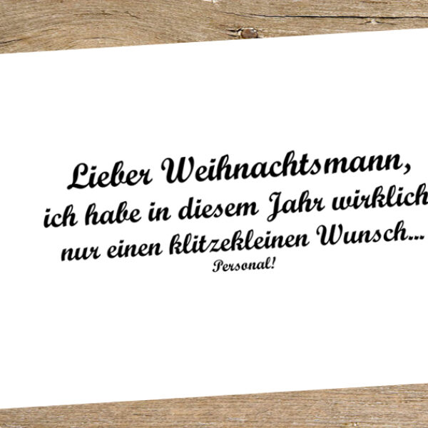 0001550 postkarte wunsch an den weihnachtsmann Erdbeerpunkt Online Shop Schweiz