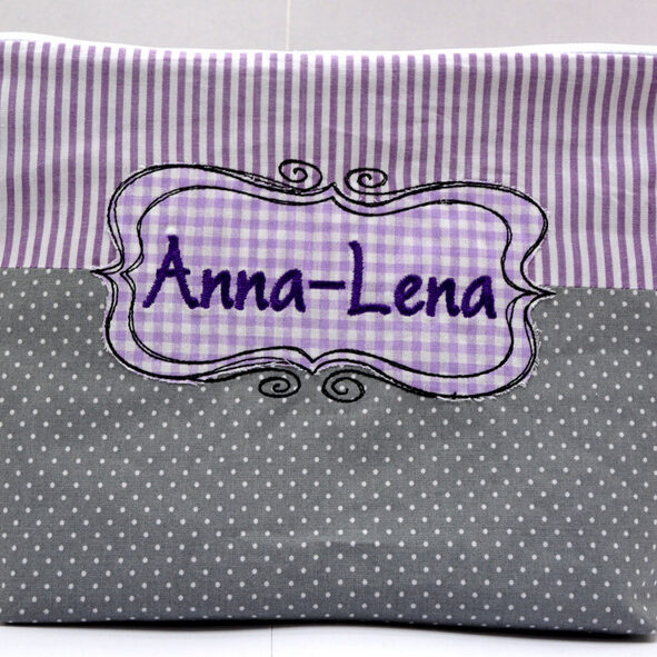 0001562 necessaire kunstrahmen grau lila Erdbeerpunkt Online Shop Schweiz