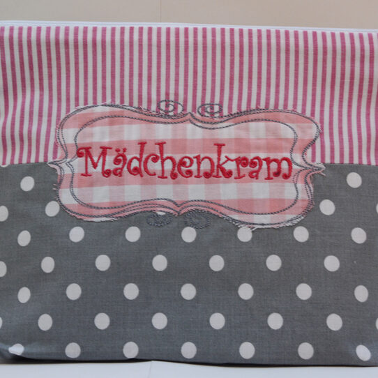 0001564 necessaire kunstrahmen grau rosa Erdbeerpunkt Online Shop Schweiz