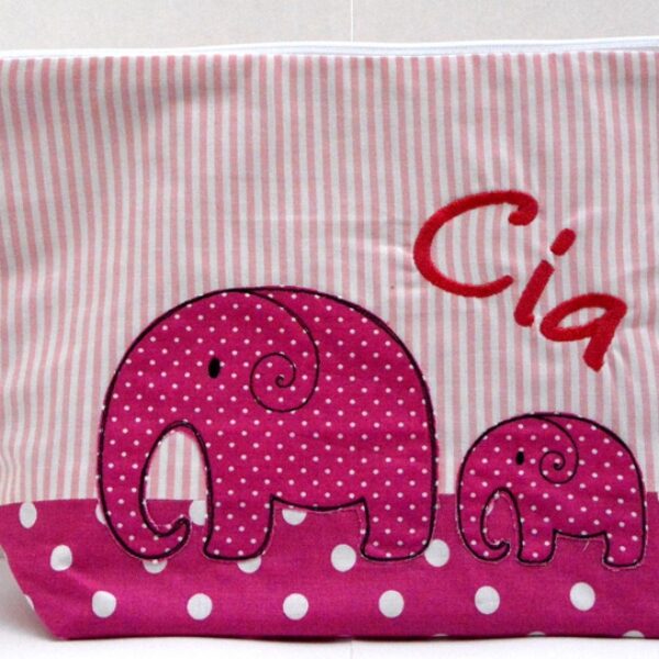 0001752 necessaire elefanten rosa pink Erdbeerpunkt Online Shop Schweiz