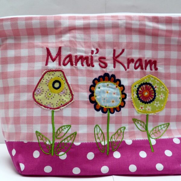 0002005 necessaire blumenpracht rosa pink Erdbeerpunkt Online Shop Schweiz
