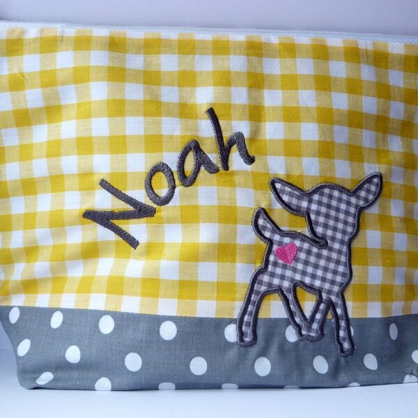 0002022 necessaire reh gelb grau Erdbeerpunkt Online Shop Schweiz