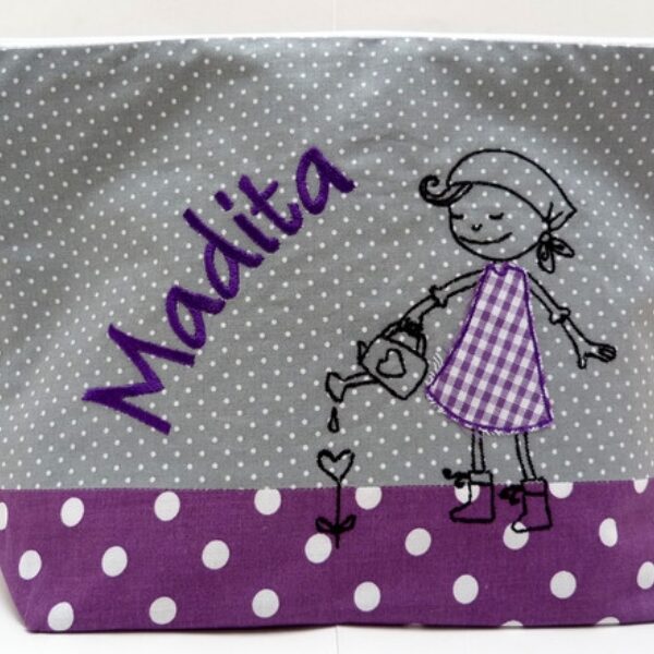 0003439 necessaire blumenmadchen lila Erdbeerpunkt Online Shop Schweiz