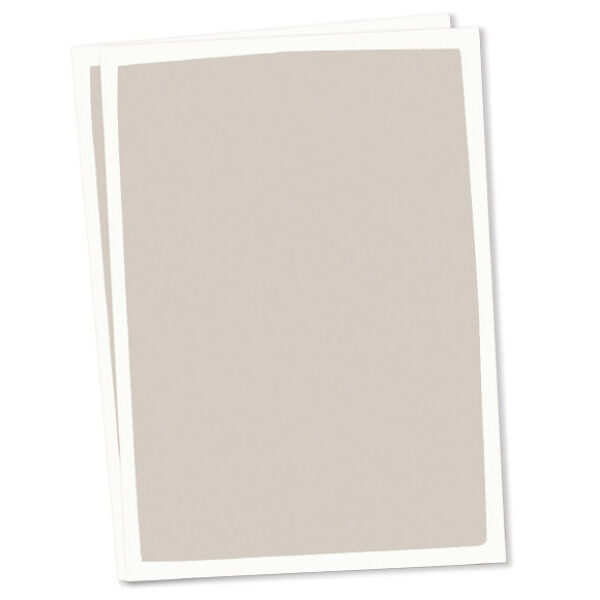 10 blanko karten a6 taupe Erdbeerpunkt Online Shop Schweiz