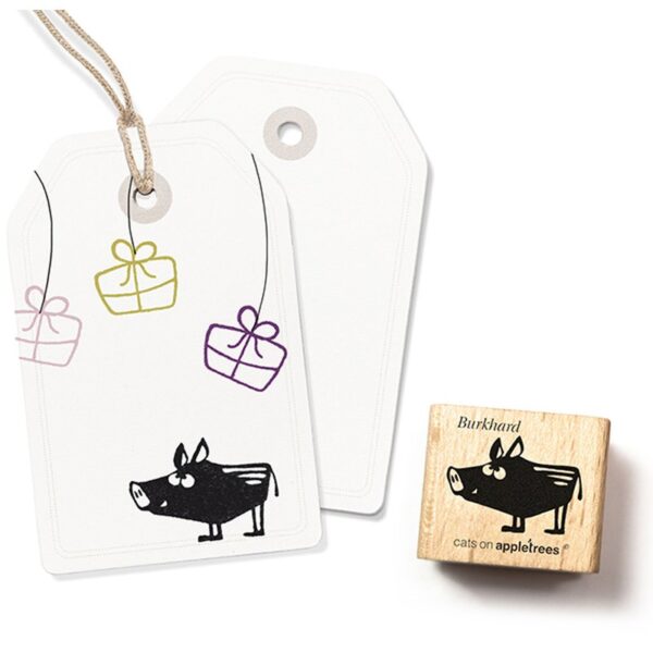 2284 stempel wildschwein burkhard Erdbeerpunkt Online Shop Schweiz