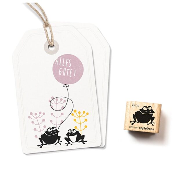 2337 stempel frosch egon Erdbeerpunkt Online Shop Schweiz