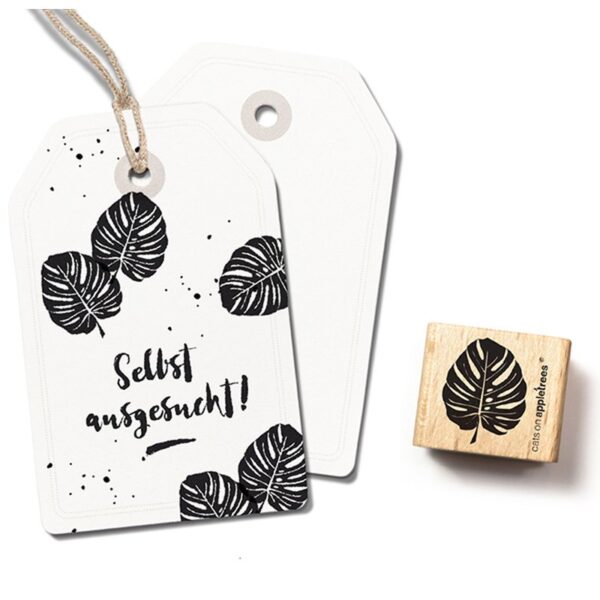 2412 stempel monsterablatt klein Erdbeerpunkt Online Shop Schweiz