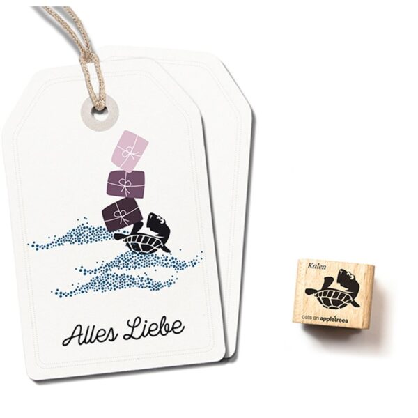 2631 stempel wasser schildkroete kalea Erdbeerpunkt Online Shop Schweiz