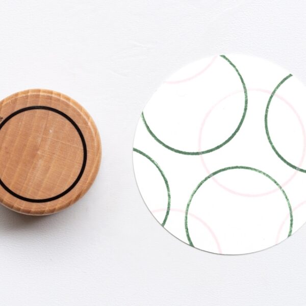 A204 Dot XL outline Perlenfischer Stempel Stempelkissen Erdbeerpunkt Online Shop Schweiz