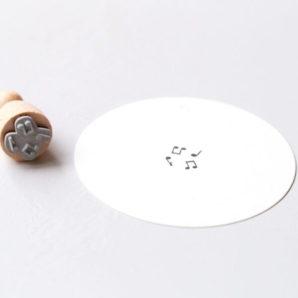 E119 Notenwirbel 1 Perlenfischer Stempel Stempelkissen Erdbeerpunkt Online Shop Schweiz