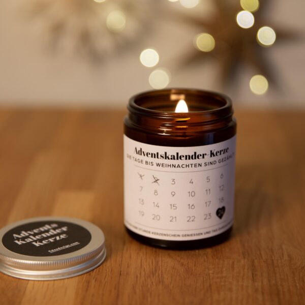 FD22 Adventskalender Kerze Mood 3 Erdbeerpunkt Online Shop Schweiz