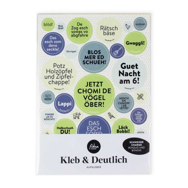 FD24 Kleb Deutlich Gepflegtes Fluchen 1 Erdbeerpunkt Online Shop Schweiz