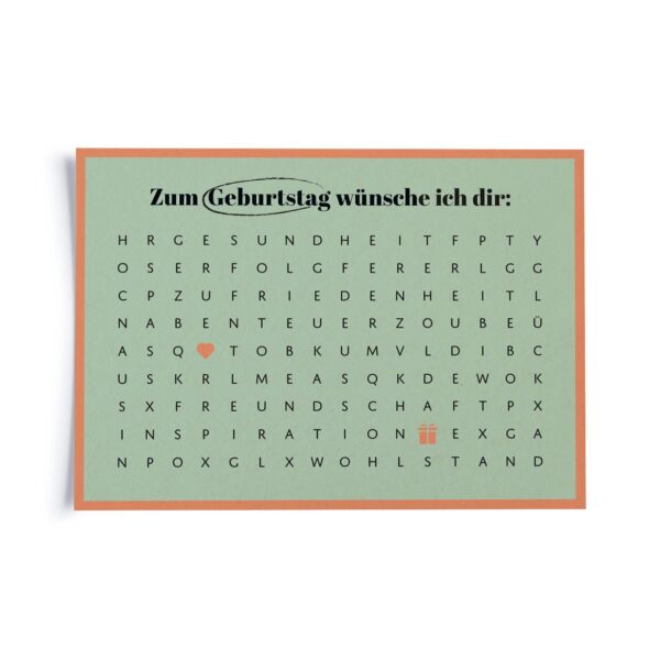 FD24 PK Buchstabensalat Zum Geburtstag Erdbeerpunkt Online Shop Schweiz