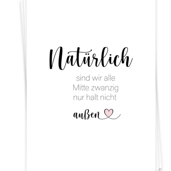 Screenshot 2022 10 15 at 11 01 43 Natürlich sind wir alle Mitte 20 Postkarte Erdbeerpunkt Online Shop Schweiz