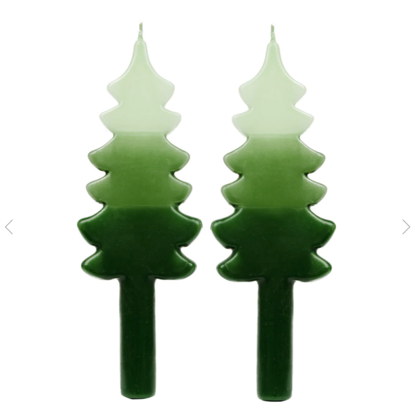 Screenshot 2023 11 23 at 14 24 08 Green Christmas Tree Shaped Candles 2 Pack Talking Tables UK Erdbeerpunkt Online Shop Schweiz